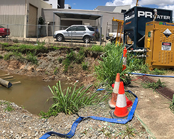 High turbidity water treatment for a residential development