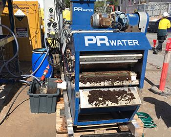 Treating Sludge with a Belt Filter Press